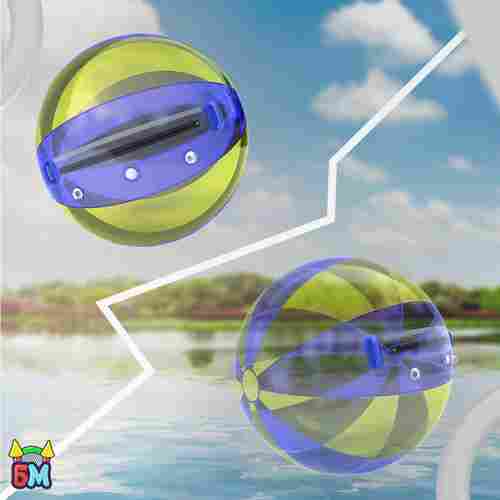 Аттракцион Водный шар ПВХ «Желто-голубой» 2*2*2 м