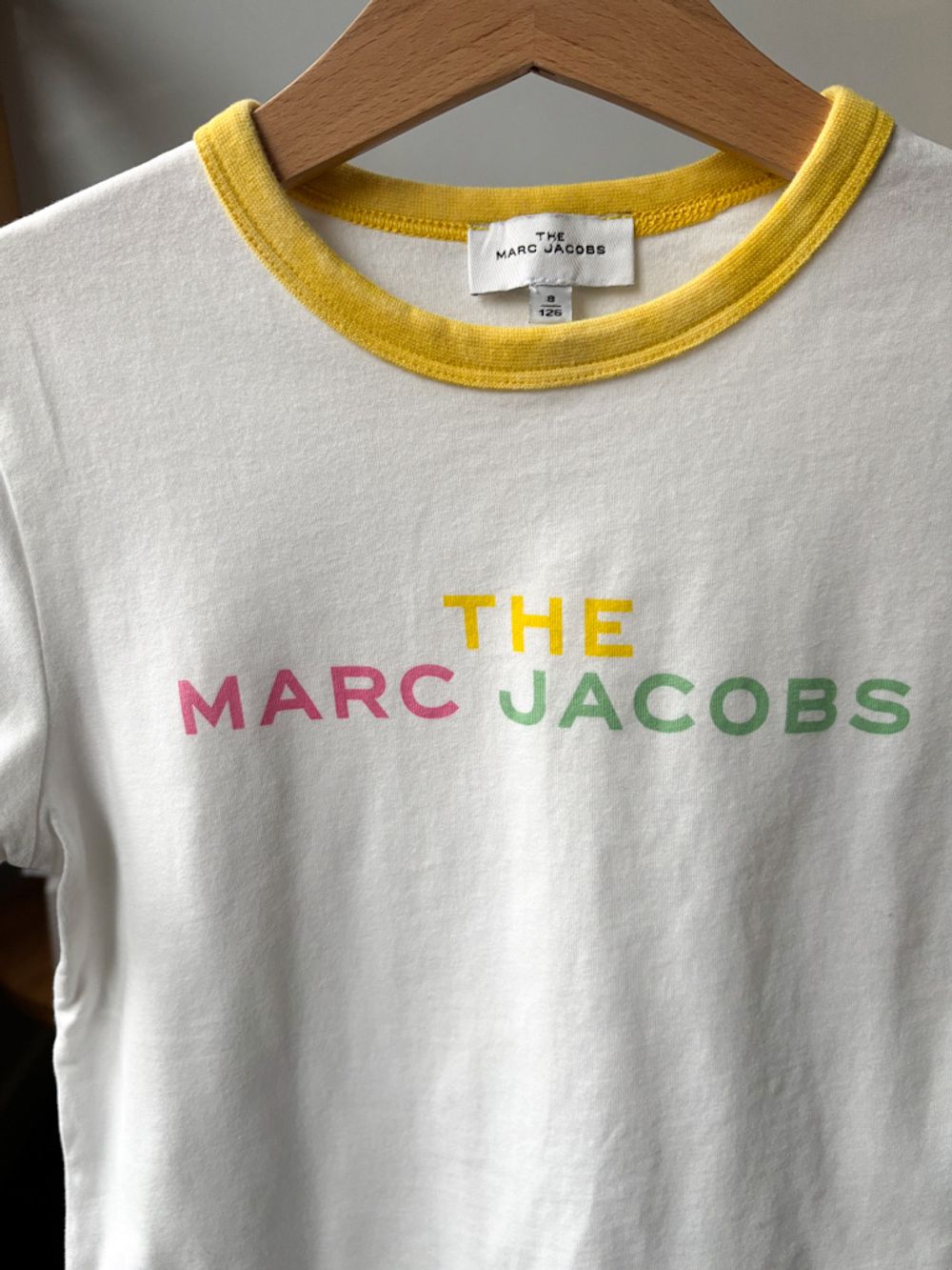 Хлопковая футболка The Marc Jacobs, 128