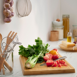 IKEA APTITLIG  (ИКЕА АПТИТЛИГ)  -  Мясной блок, бамбук, 45x36 см