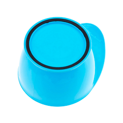 Dewal Чаша для краски T-21Blue с ручкой,600 мл