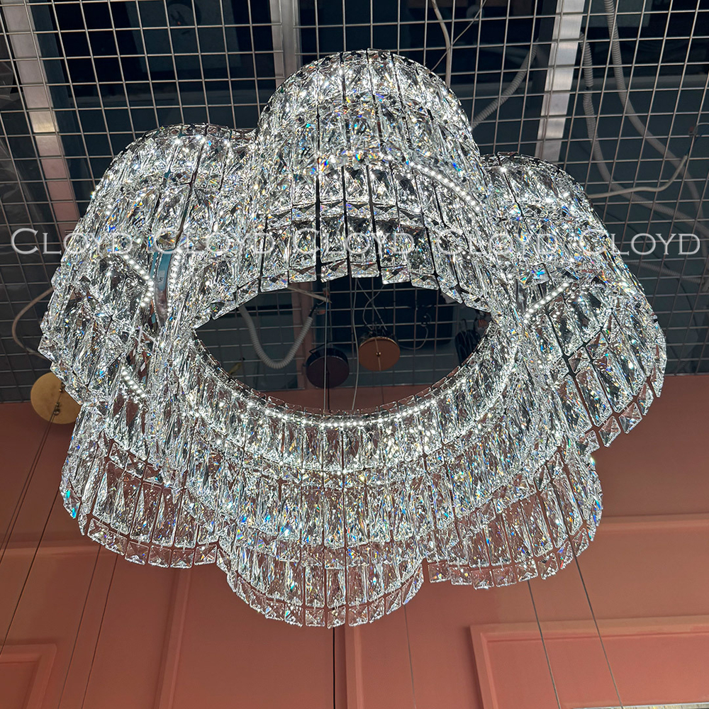 Люстра Cloyd ANTREA-B C1 / Ø60 см - хром (арт.11627)