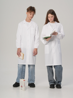 Халат подростковый для уроков труда | Х-100 б ТС