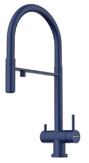 Смеситель Omoikiri Kanto-IB латунь/Indigo blue