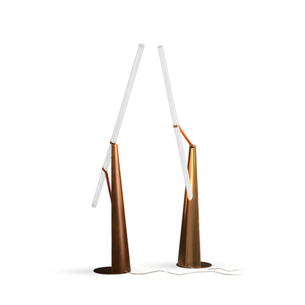 Floor design lamp Crane 7 by Bec Brittain