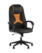 Кресло игровое TopChairs ST-CYBER 8 черный/оранжевый