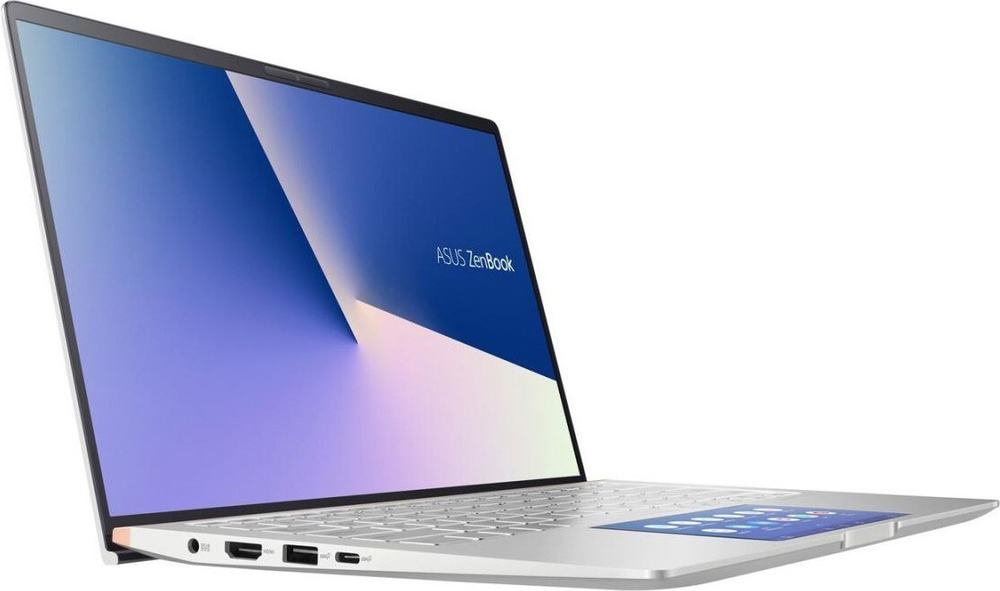 Ультрабук Asus Zenbook 14 UX434FQ-AI116T Royal Blue Core i7-10510U/16G/1Tb SSD/14; FHD IPS Touch/NV MX350 2G/WiFi/BT/ScreenPad 2.0/Win10 + чехол 90NB0RM3-M02620