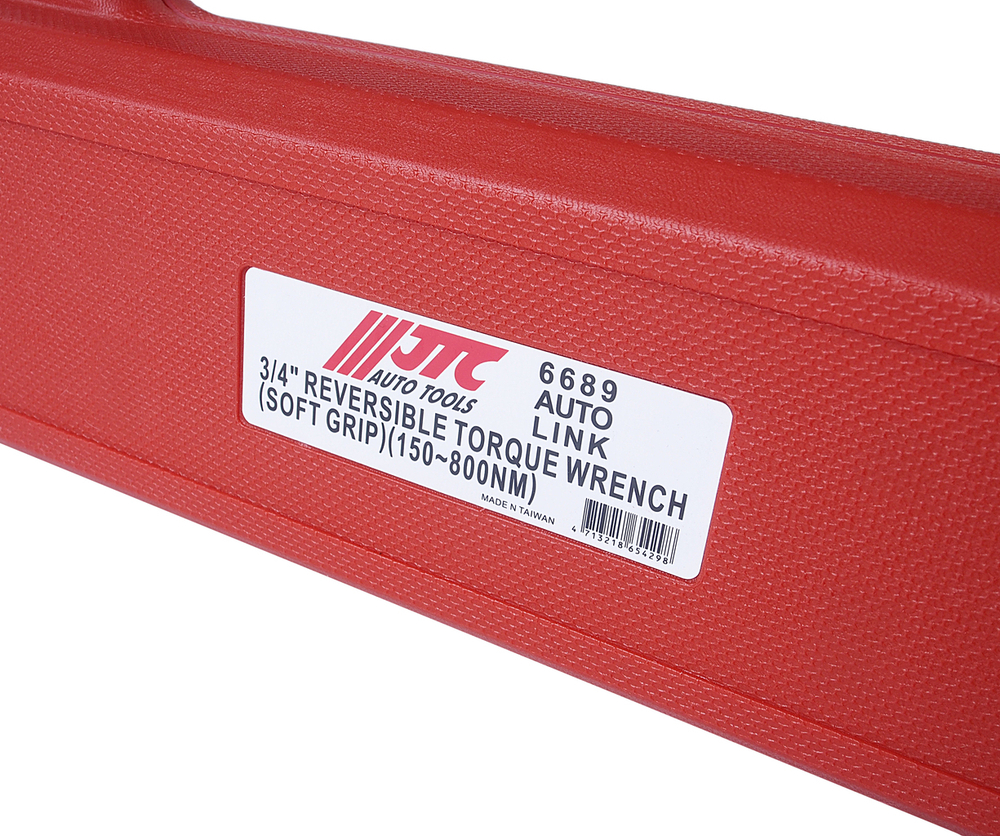 Ключ динамометрический 3/4" двухсторонний, усилие затяжки 150-800Nm, длина 1100мм JTC