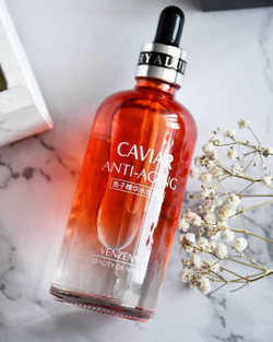 Антивозрастная сыворотка с экстрактом чёрной икры, 100мл