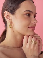 SMALL STATEMENT SHINE EARRINGS