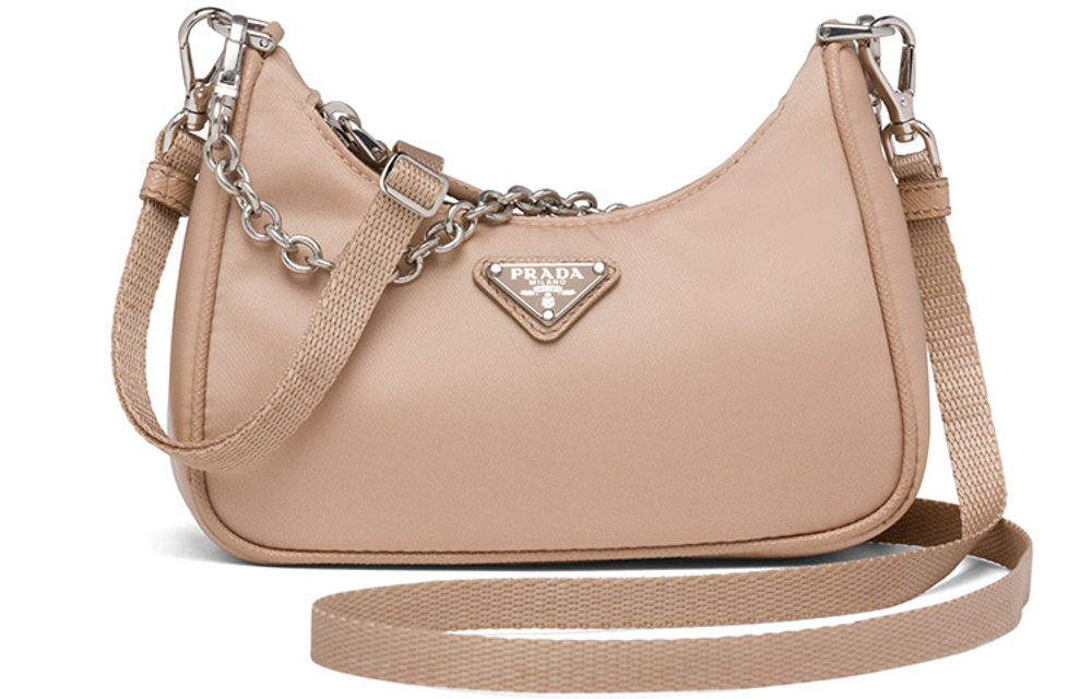 Сумка PRADA Hobo Logo Re-Edition, 1TT122-064-F0770