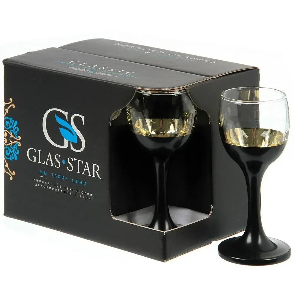 Набор 6 рюмок, 60 мл Блэкстайл 3