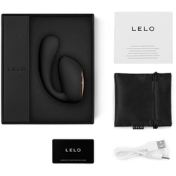 Lelo - Ida Wave Black - Вибромассажер с управлением через приложение, 9.3 см (чёрный)