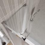 Душевой уголок BelBagno LUCE-A-22-90+20-P-Cr