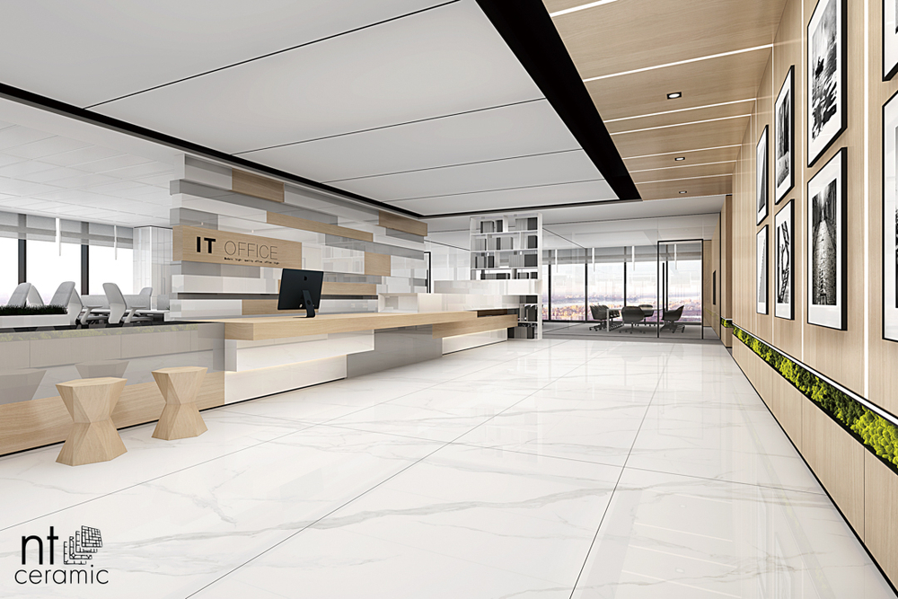 NT CERAMIC. Керамогранит Statuario mat 120*240см