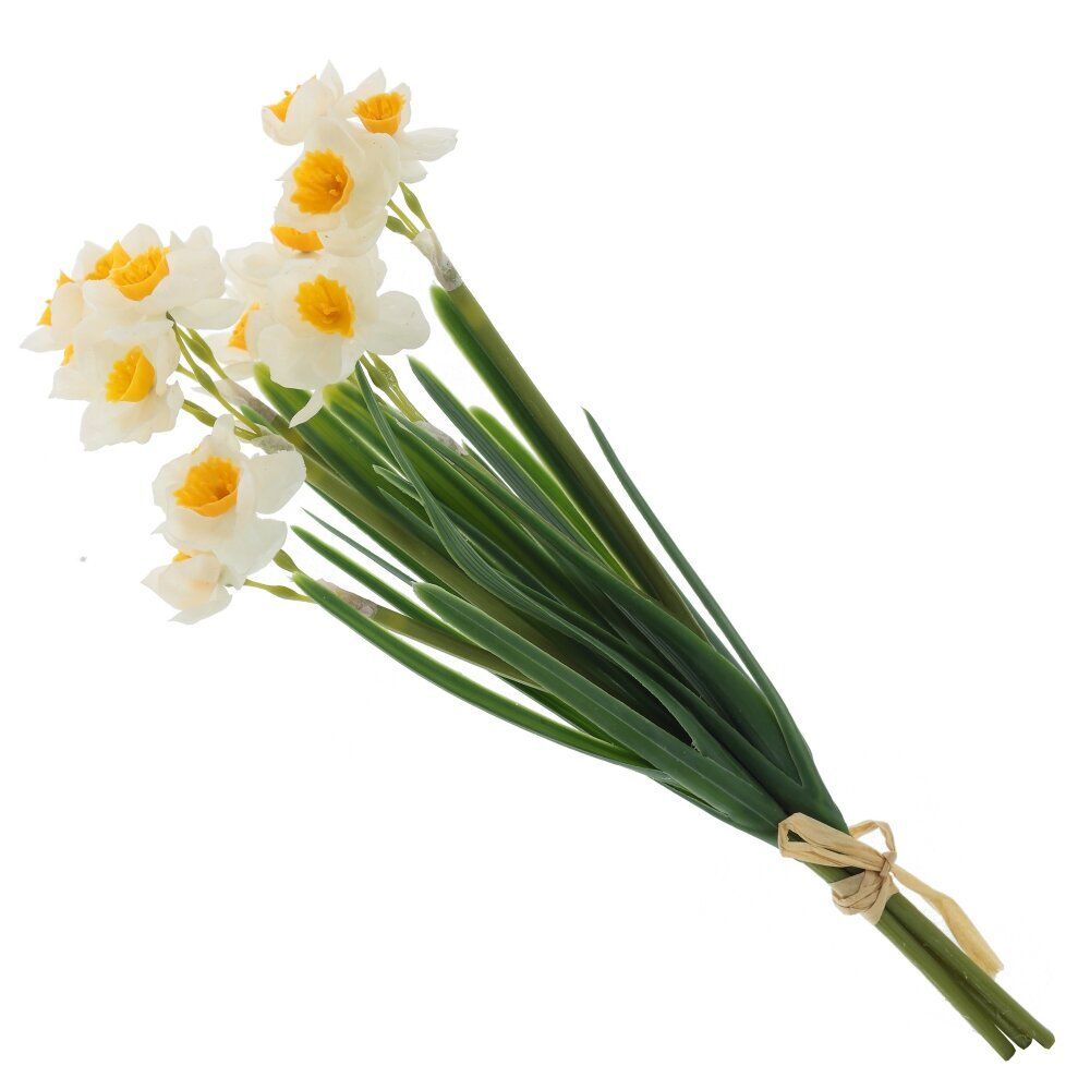 GAEM Цветы искусственные "Букет Нарциссов", L10 W6 H30 см