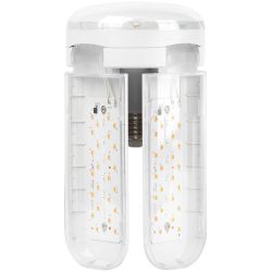Фитолампа для растений светодиодная ЭРА GREEN LINE ФИТО-65W-PL-E27-GR 5-ти лепестковая розового свечения 65 Вт Е27 | Фитолампы Е27