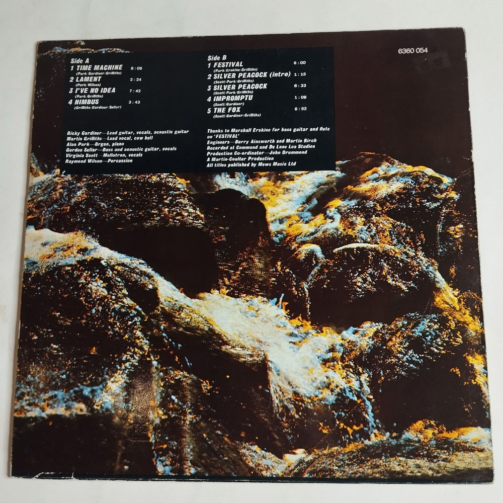 Винтажная виниловая пластинка LP Beggars Opera Waters Of Change (Germany 1980)