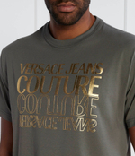 Футболка Versace Jeans Couture - хаки(76GAHT10CJ00T)