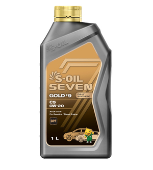 Масло моторное S-OIL 7 GOLD #9 C5 0W-20 1 л
