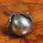 Мандарин из серебра