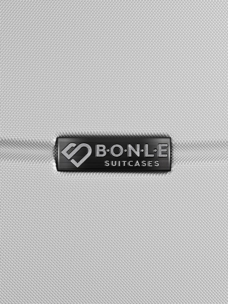 Чемодан Bonle размер S Серебристый