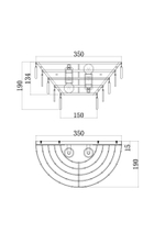 Настенный светильник Maytoni Mazzo MOD130WL-02G