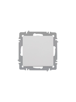 Выключатель 1-кл. СП Accent 6-101-01 10А IP20 250В AL/CU бел. Intro Б0063469