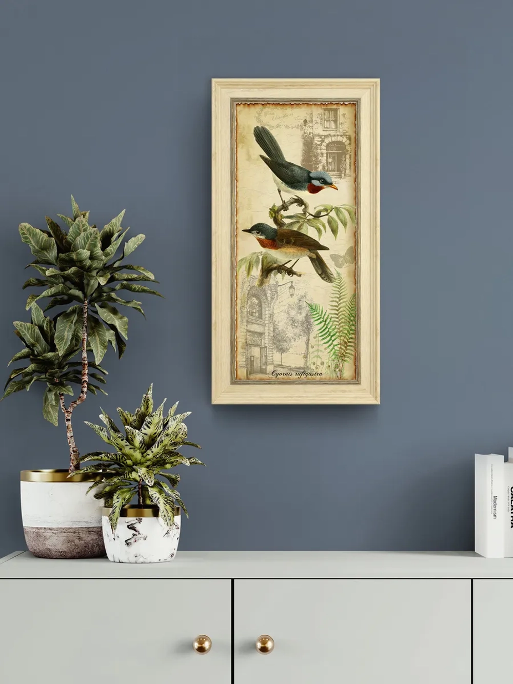 Картина на стену интерьерная на холсте 26*50 см