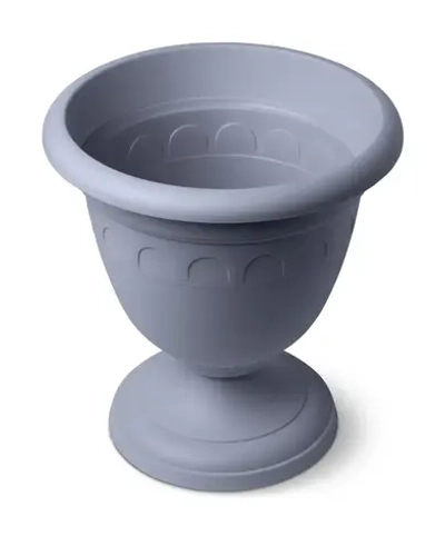 Вазон высокий пластиковый 5,6л d-26см «Колывань» С135СЕР