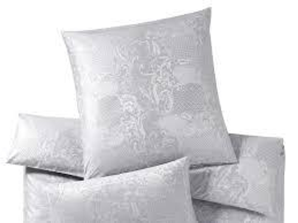 Наволочка 50х70 Elegante Maggiore серебяная вид