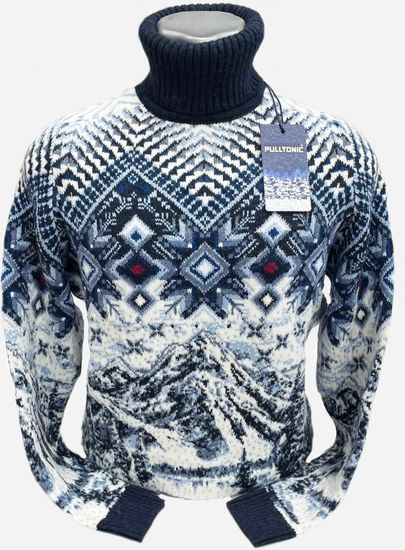 Pulltonic из шерсти и кашемира "Кавказ" Размеры (48-52)