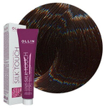 OLLIN SILK TOUCH 5/1 светлый шатен пепельный 60мл Безаммиачный стойкий краситель для волос