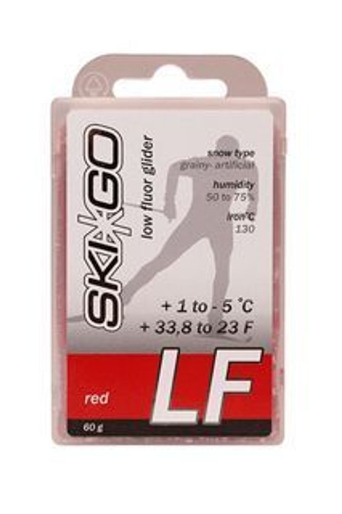 SkiGo  LF Red +1 до -5°C (для старого и искусств. снега)