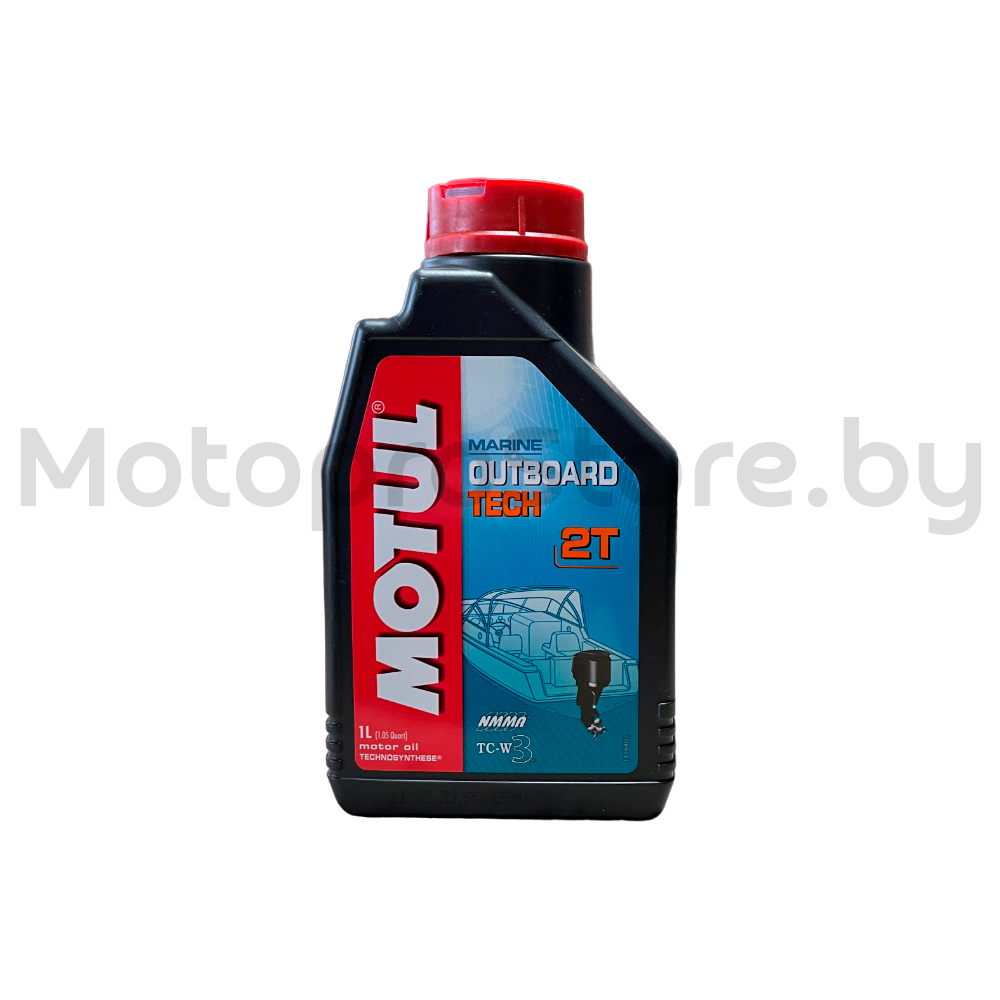 Моторное масло MOTUL OUTBOARD TECH (Полусинтетическое) 2T 1L