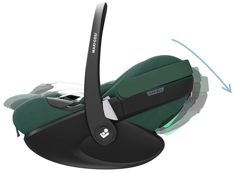 Автокресло Maxi-Cosi Pebble 360 Pro 0-13 кг с базой Family Fix 360 Prо 8052047111 Essential Green/зеленый (2024)