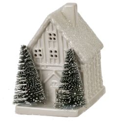 GAEM Фигурка декоративная с подсветкой "Домик", L6 W7,5 H9 см, LR44 2 шт.