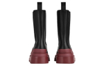 Bottega Veneta Bottega Venetta Tire Boot Black Maroon