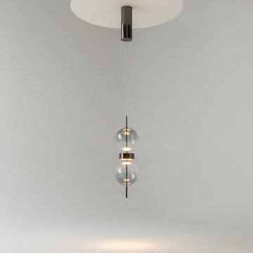 Подвесной светильник 8W 3000К MOD478PL-L8B3K черный Double Moon Maytoni