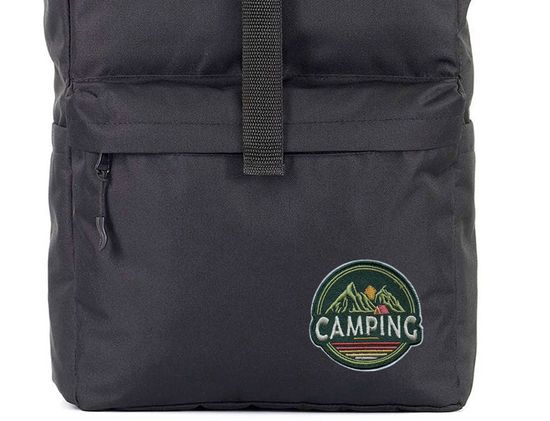 Нашивка термоаппликация на одежду и  на рюкзак. Camping. Кемпинг. Путешествия