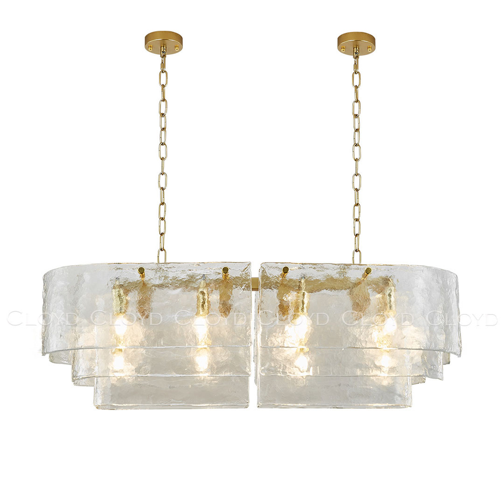 Люстра Cloyd PAMIR C12 / шир. 100 см - латунь (арт.11360)