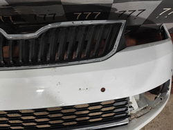 Бампер передний Skoda Rapid 1 12-20 Б/У Оригинал 60U807221F