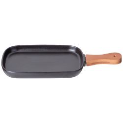 БЛЮДО СЕРВИРОВОЧНОЕ LEFARD "NATIVE" 12,5*19,5/29 СМ С ДЕРЕВ. РУЧКОЙ (КОР=24ШТ.)