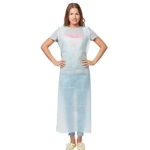 Фартук хирургический 140 см плотность 40 нестерильный ламинированный 10 шт голубой