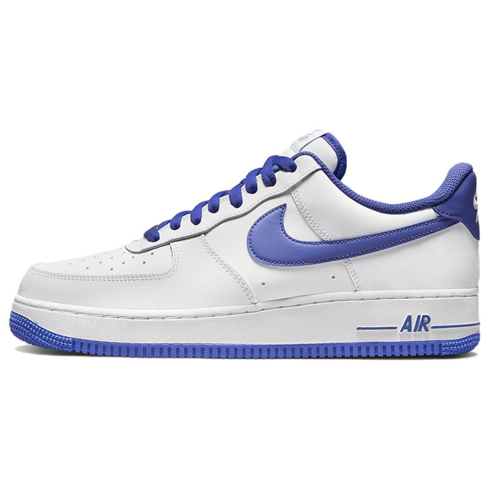 Кроссовки Nike Air Force 1 07 White Medium Blue