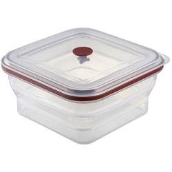 Контейнер для хранения складной 1.2л Smart Solutions Silikobox квадратный