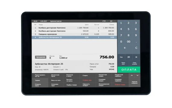 Монитор покупателя 10.1&quot; для сенсорного моноблока POScenter Platinum