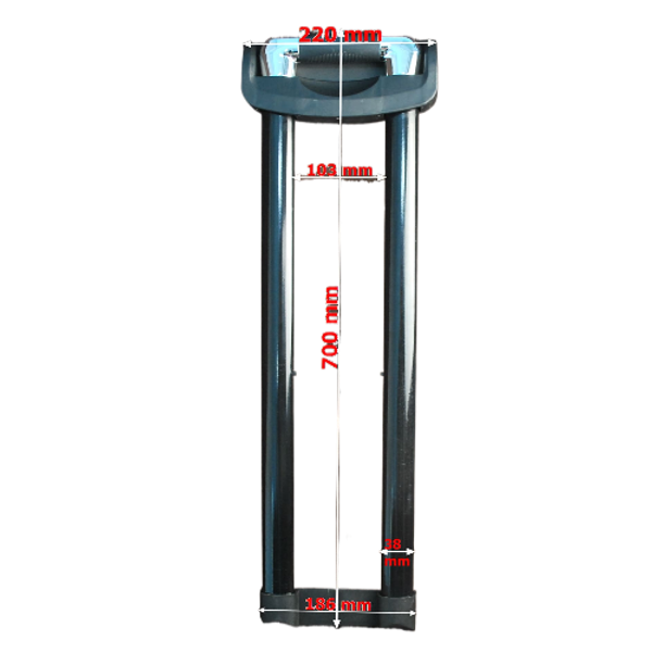 Ручка телескопическая PLG 0000-70-2 выдвижения, чёрный