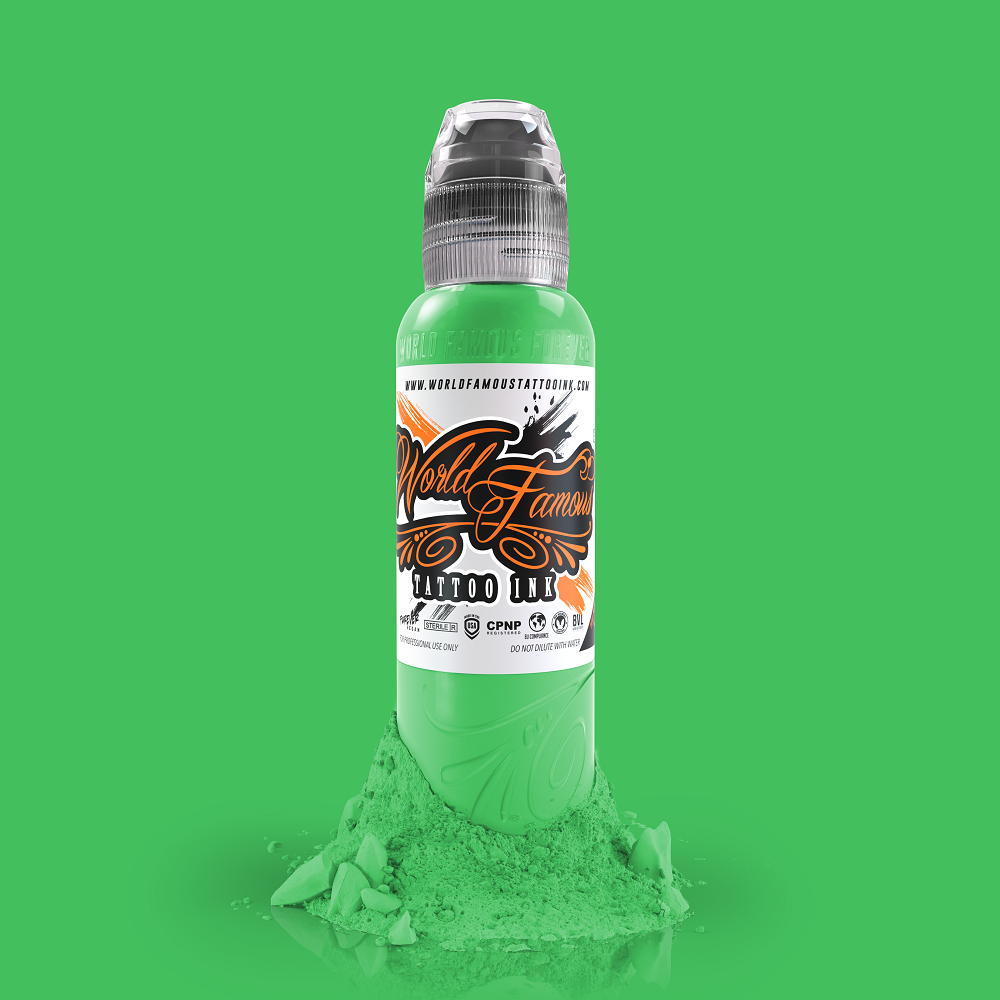 Mint Green World Famous Tattoo Ink
