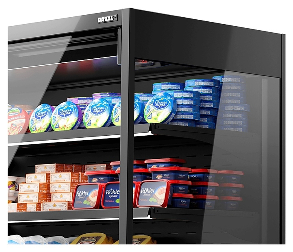 Горка холодильная Dazzl Vega SG 070 H195 100 Plug-in гастрономическая