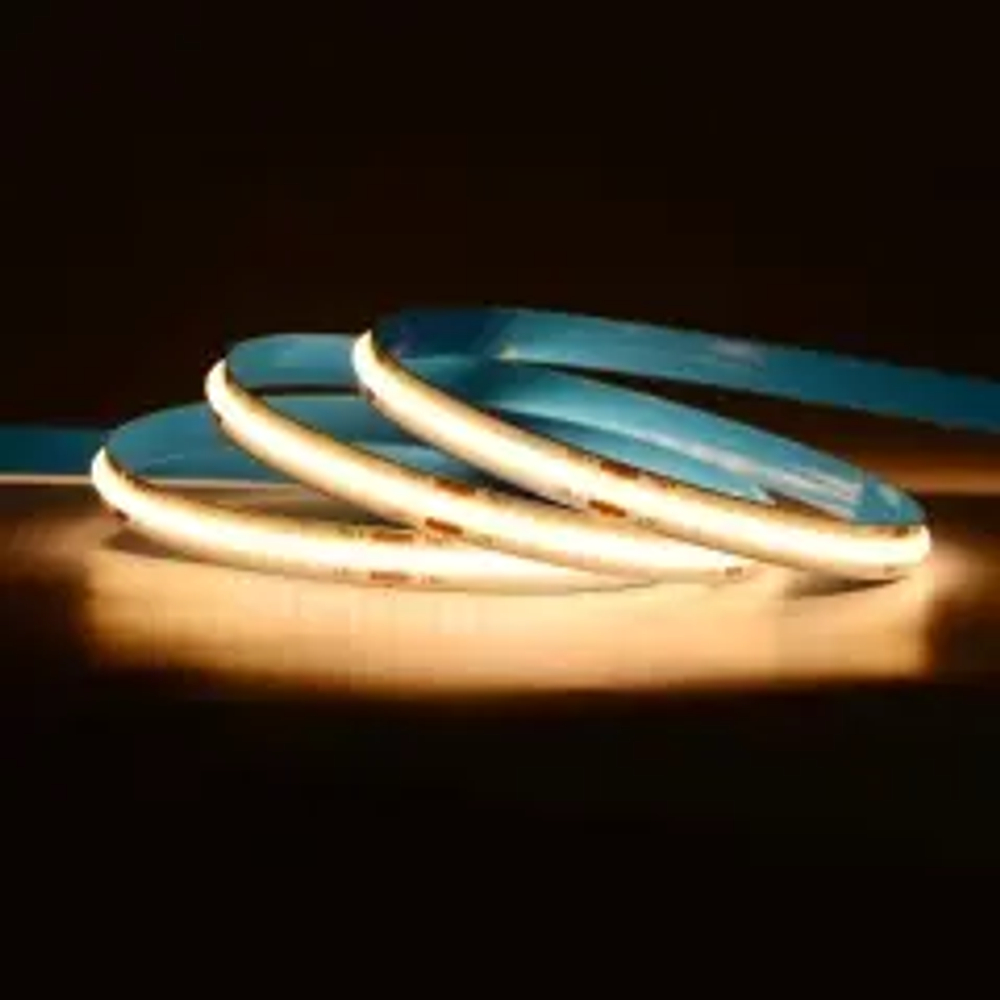 Светодиодная лента 24V COB 320 led/m 3000K 10w/m 8mm Ra>90